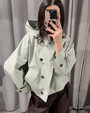 Eleanor Hooded Trench Coat