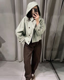 Eleanor Hooded Trench Coat
