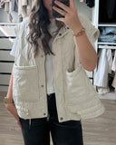 Fiona Quilted Padded Vest