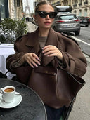Katrina Lace Up Trench Coat