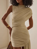 Olivia Ruffle Mini Dress