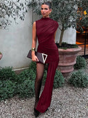 Olivia Ruffle Mini Dress
