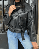 Sandra Vegan Leather Jacket
