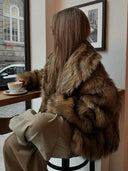 Brielle Oversized Faux Fur Coat