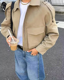 Ella Cropped Trench Jacket