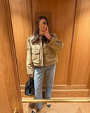 Ella Cropped Trench Jacket