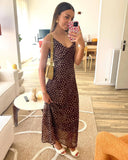 Eloise Sleeveless Polka Dot Dress