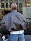 Georgia Vegan Leather Jacket