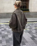 Giana Suede Pilot Jacket