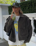 Giana Suede Pilot Jacket