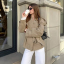 Gianne Crop Trench Coat