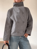 Loreta Jacket with Stand Collar