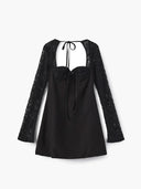 Louise mini dress with lace details