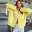 Mina Elegant V Neck Cardigan