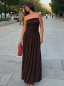 Nora Bandeau Midi Dress