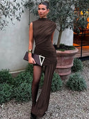 Olivia Ruffle Mini Dress
