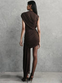 Olivia Ruffle Mini Dress