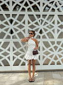 Tyra Polkadot Mini Dress